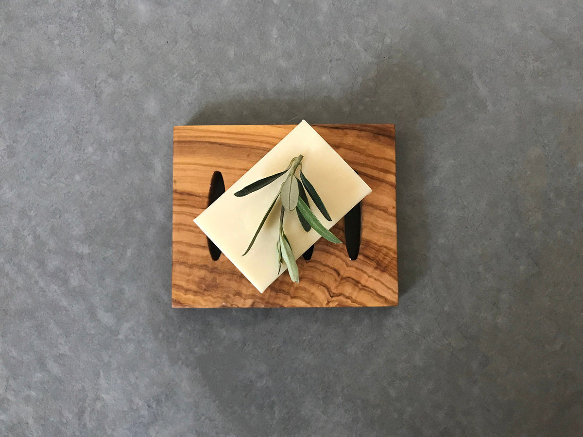 Wooden Perforated Soap Dish, Olive Wood Soap Holder, Exquisite Craftsmanship Bathroom Accessories