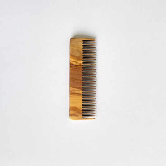 Peigne à dents serrées en bois d'olivier, peigne de coiffure en bois fait main, peigne de styliste, brosse à cheveux authentique en bois