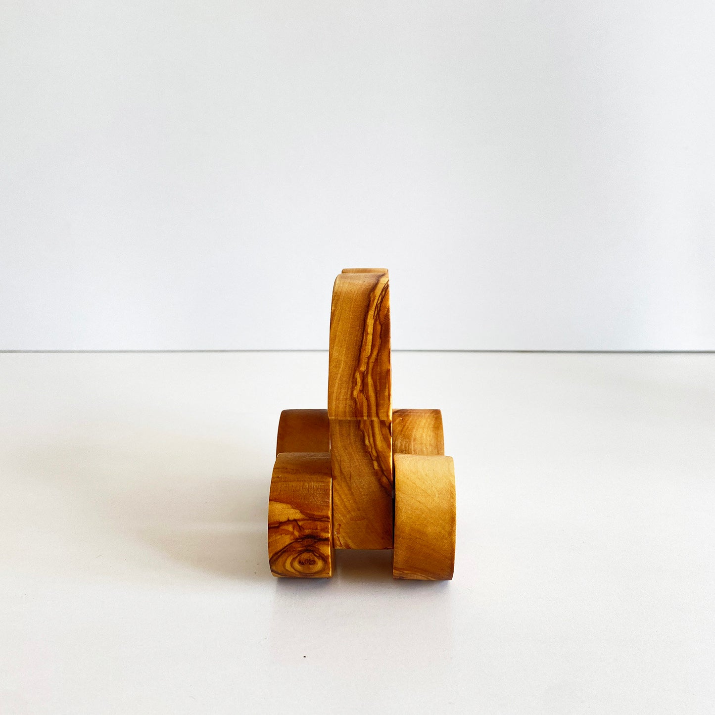 Olive Wood Toy Elephant, Wooden Toy Elephant, Enviroment Friendly Toy, Handmade Wooden Toy, Wooden Baby Toy, Vegan Toys, Chemical-free toys