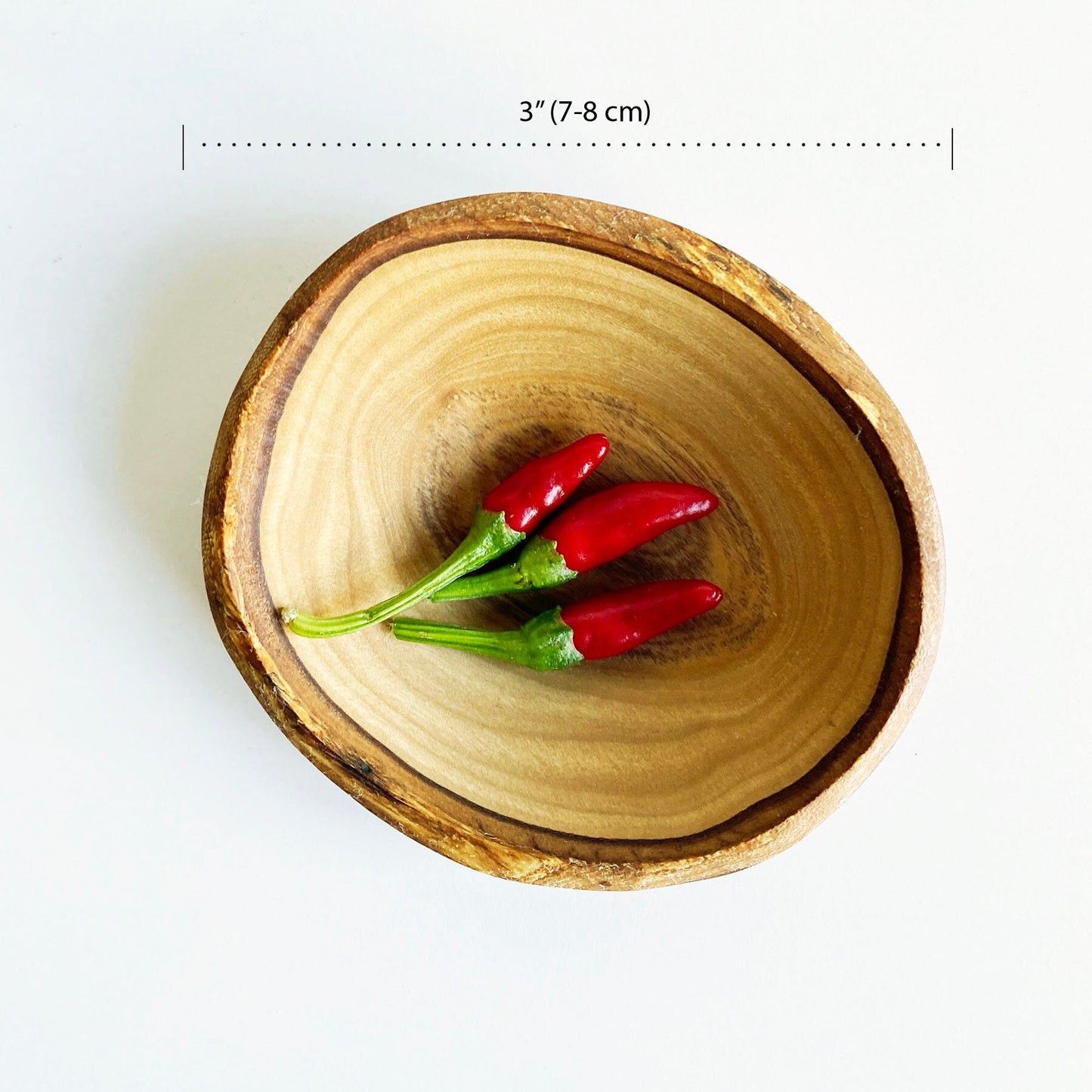 Olive Wood Rustic Mini Bowls, Wooden Live Edge Mini Plates, Olive Wood Mini Plates