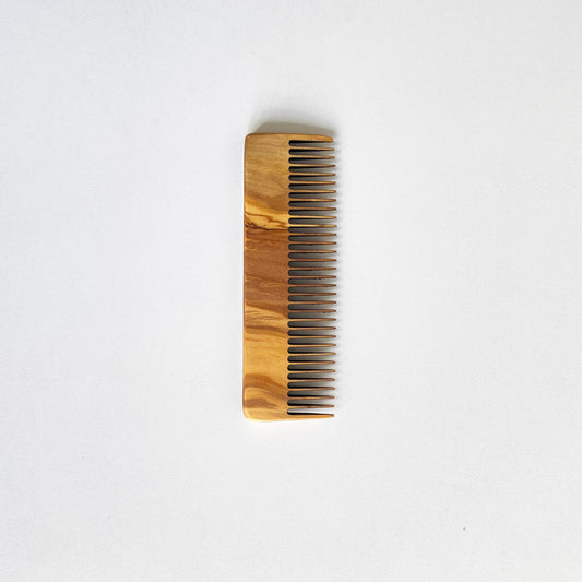 Olive Wood Close Tine Comb, Handmade Wooden Grooming Comb, Stylist hair comb, Authentic Wooden Hair brush