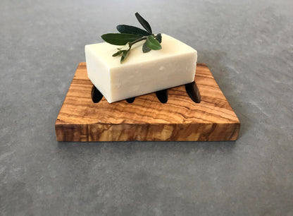Wooden Perforated Soap Dish, Olive Wood Soap Holder, Exquisite Craftsmanship Bathroom Accessories
