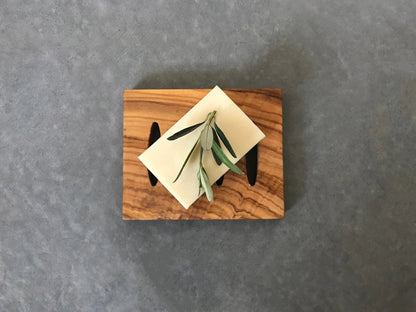 Wooden Perforated Soap Dish, Olive Wood Soap Holder, Exquisite Craftsmanship Bathroom Accessories