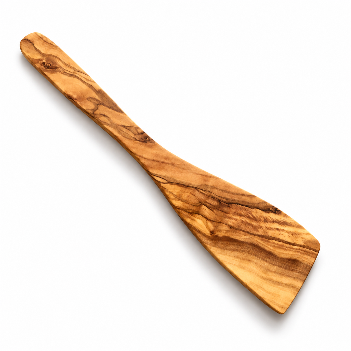Spatule en bois d'olivier naturel, spatule en bois faite main, spatule en bois d'olivier naturel, spatule en bois authentique, spatule en bois de haute qualité