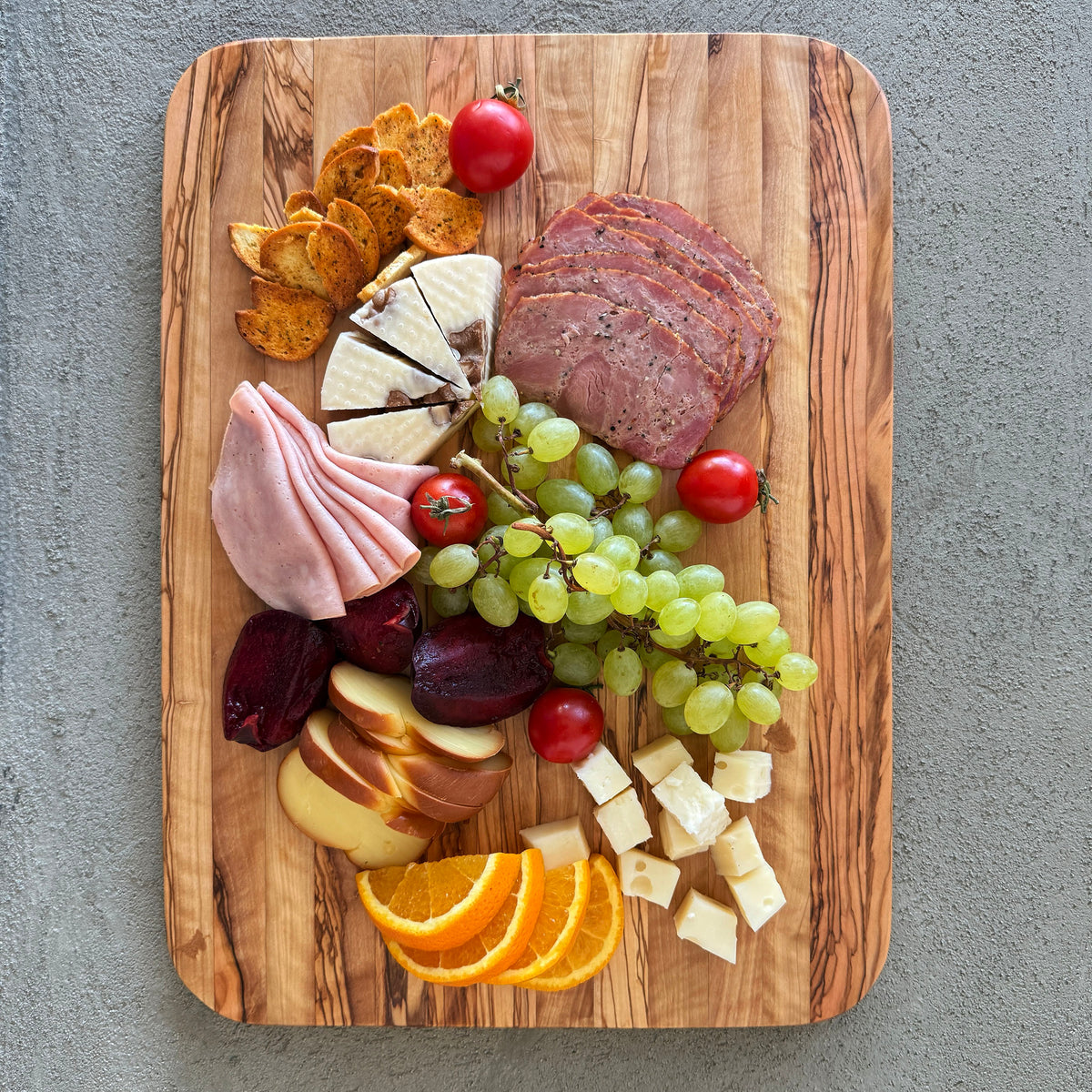 Olive Wood Chopping Board, Authentic Olive Wood Cutting Board, Natural Wooden Chopping Board, Luxurious Wooden Serving Board