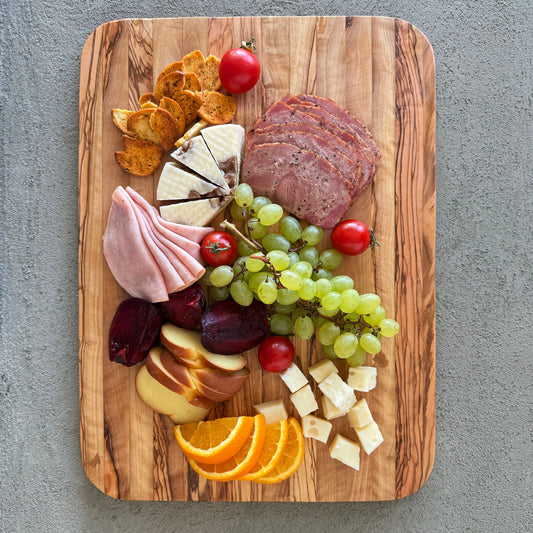 Olive Wood Chopping Board, Authentic Olive Wood Cutting Board, Natural Wooden Chopping Board, Luxurious Wooden Serving Board