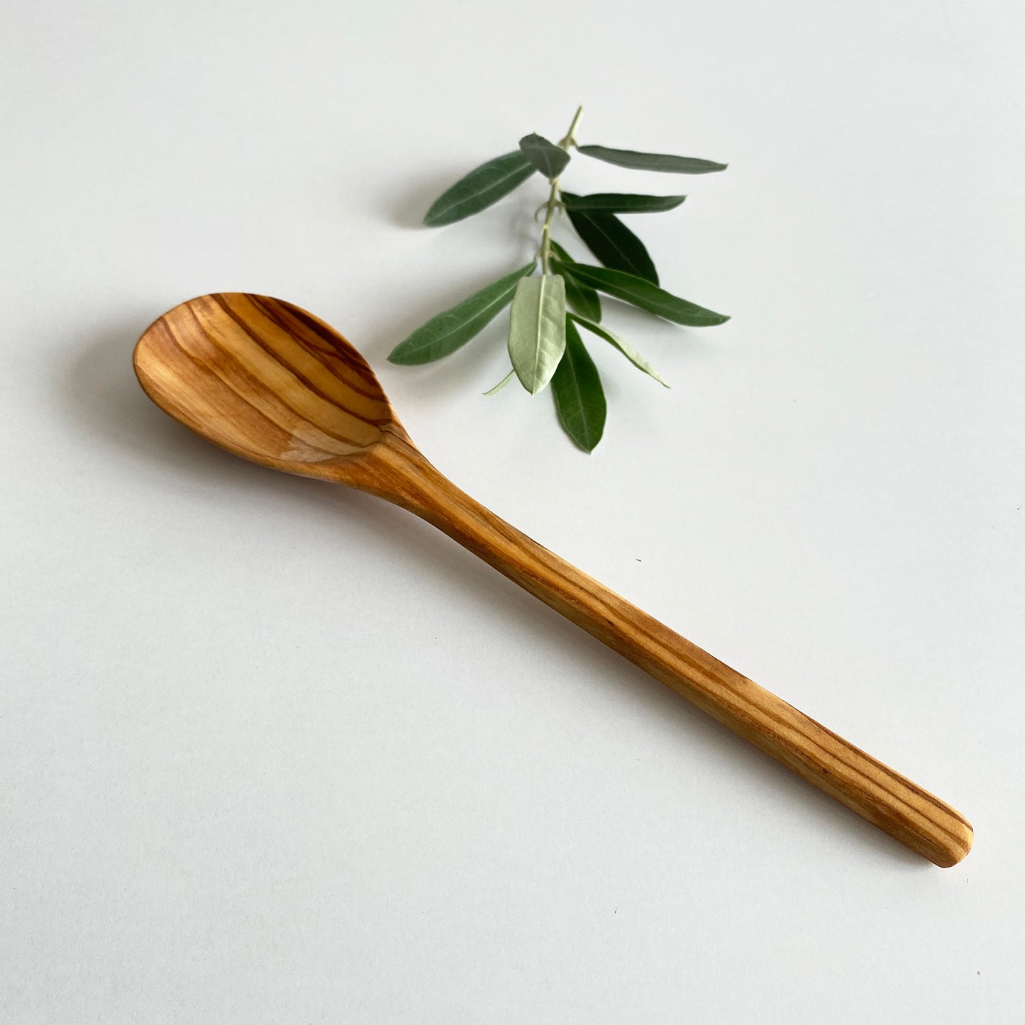 Elegant Olive Wood Spoon, Fork and Knife Set, Wooden Cutlery Set