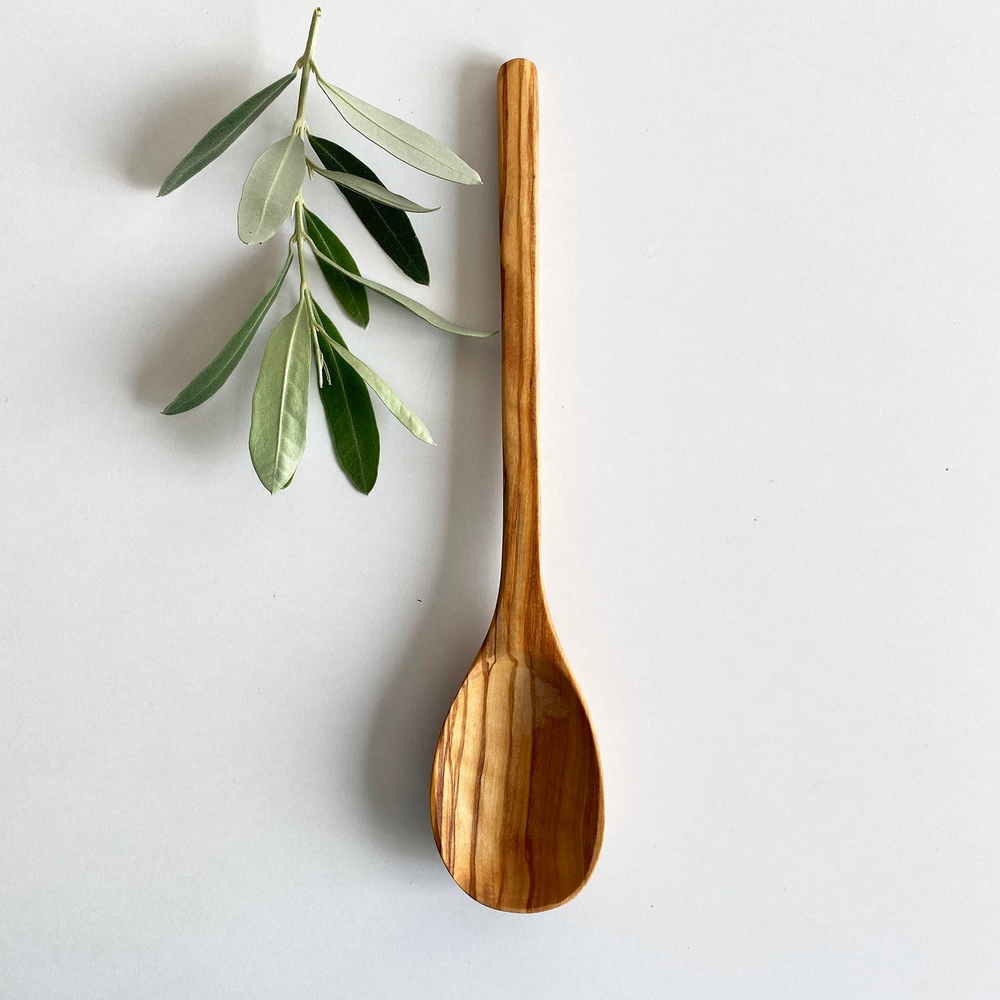 Elegant Olive Wood Spoon, Fork and Knife Set, Wooden Cutlery Set