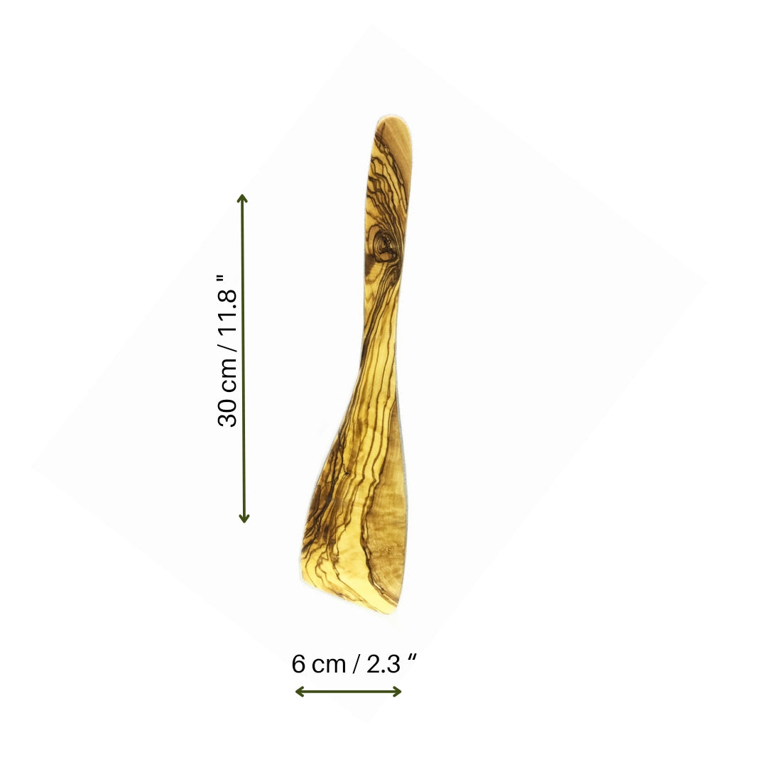 Spatule en bois d'olivier naturel, spatule en bois faite main, spatule en bois d'olivier naturel, spatule en bois authentique, spatule en bois de haute qualité