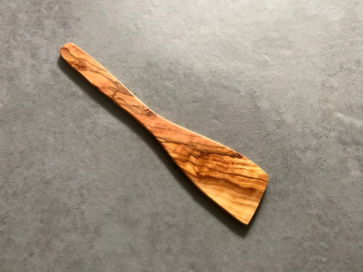 Handmade Olive Wood Spatula, Kitchen Utensil