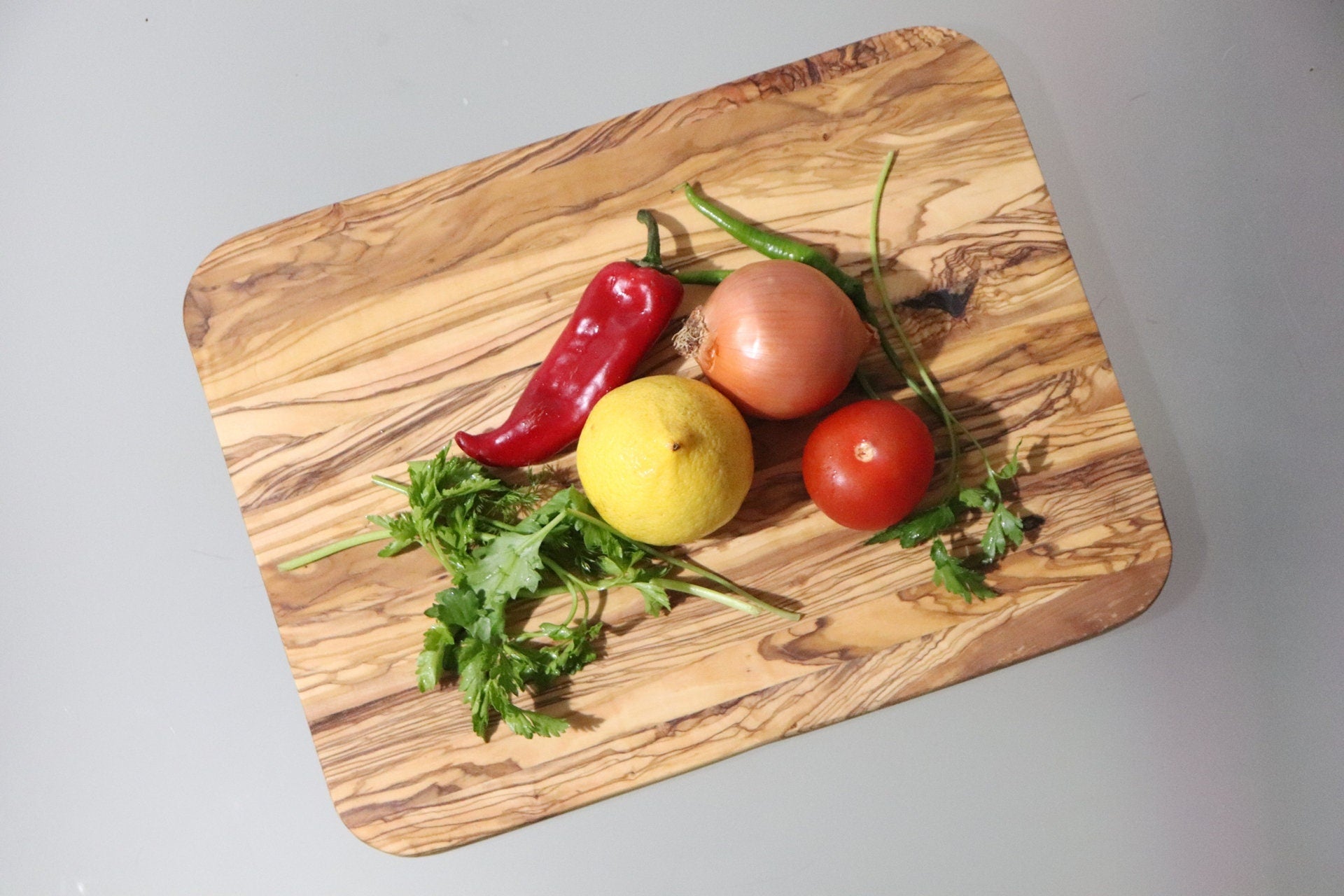 Olive Wood Chopping Board, Authentic Olive Wood Cutting Board, Natural Wooden Chopping Board, Luxurious Wooden Serving Board