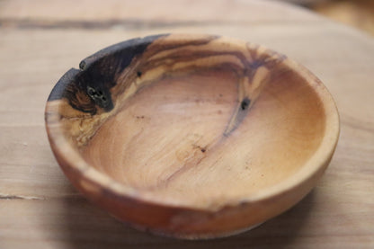 Deformed Small Plates, Deformed Olive Wood Mini Bowls, Rustic Tiny Dishes, Small Dipping Bowls, Wholesale Mini Bowls in Bulk