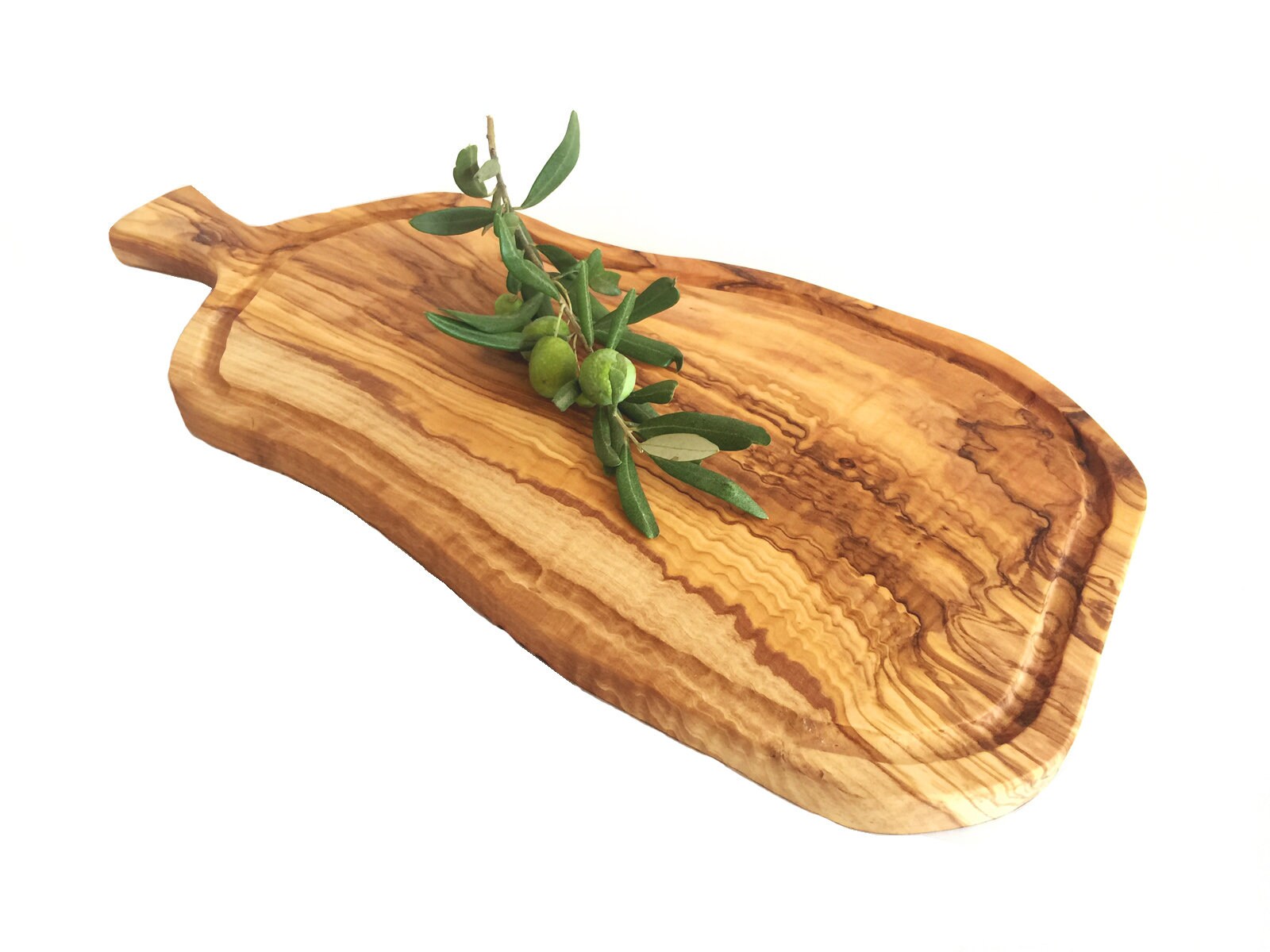 Olive Wood Cutting Board, Modern Style Wooden Cutting Boards, Unique Wooden Cutting Board, Authentic Serving Board, Natural Wooden Board