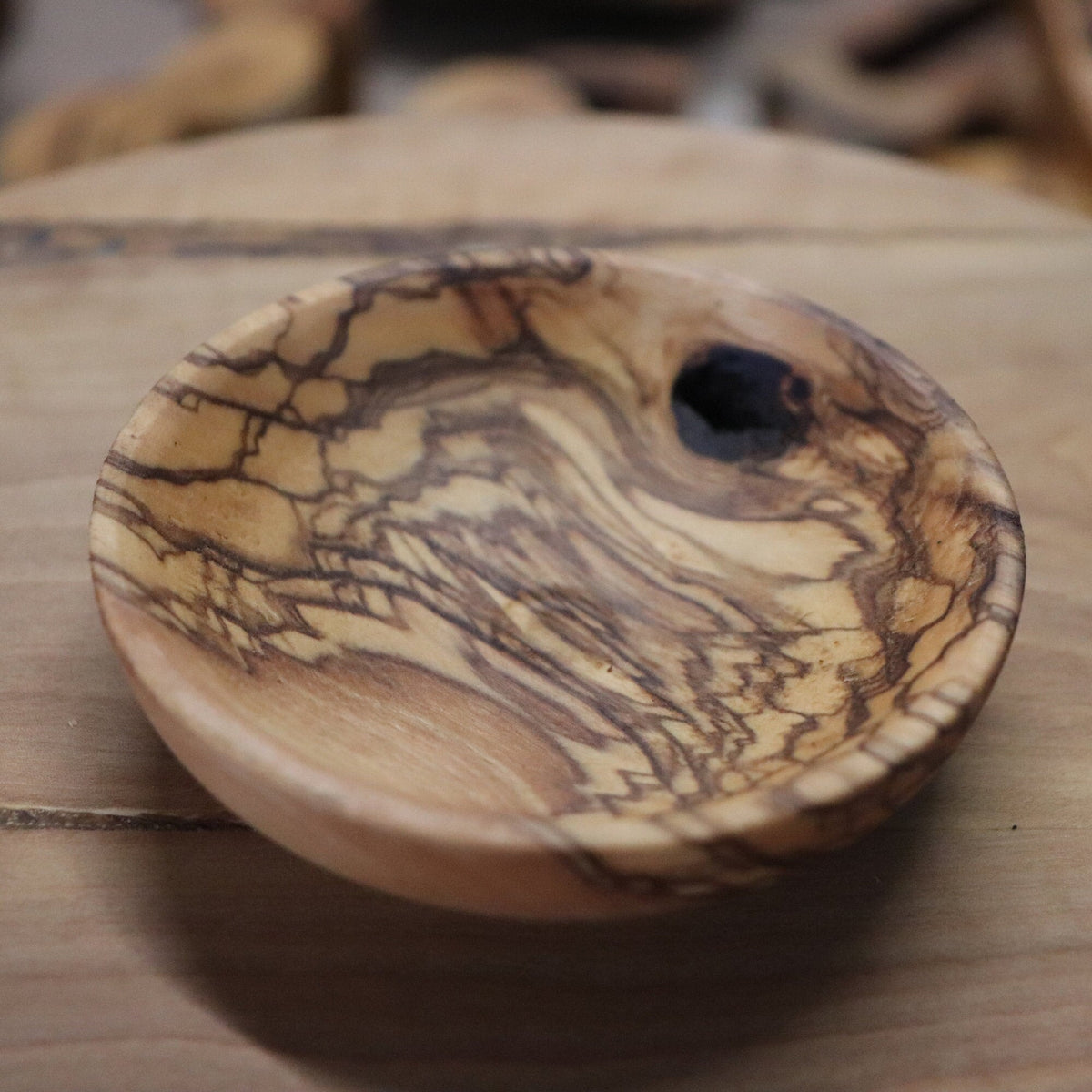 Deformed Small Plates, Deformed Olive Wood Mini Bowls, Rustic Tiny Dishes, Small Dipping Bowls, Wholesale Mini Bowls in Bulk
