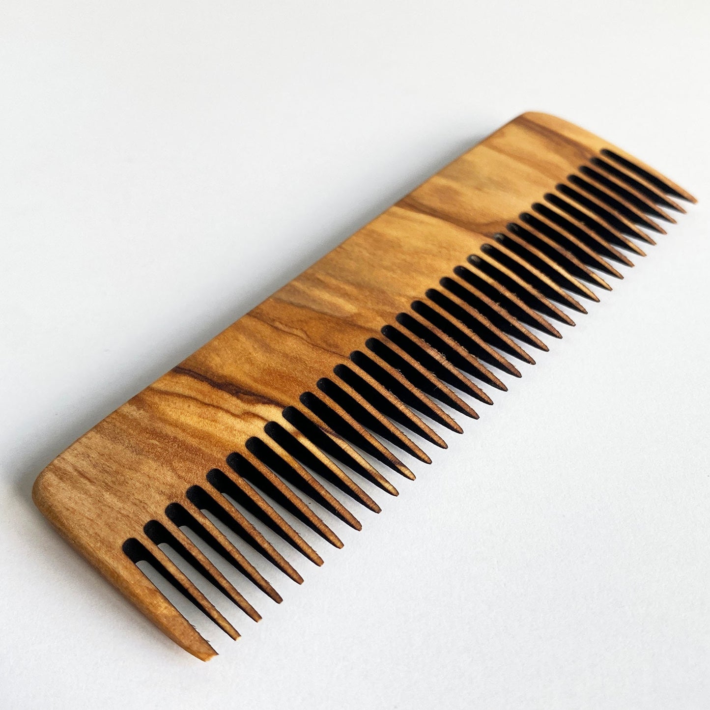 Personalized Olive Wood Close Tine Comb, Handmade Wooden Grooming Comb, Stylist hair comb, Authentic Wooden Hair brush, Gift For Him