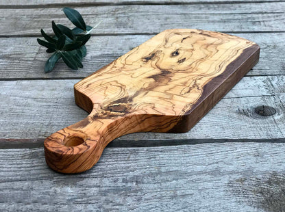 Solid Olive Wood Cheese Board