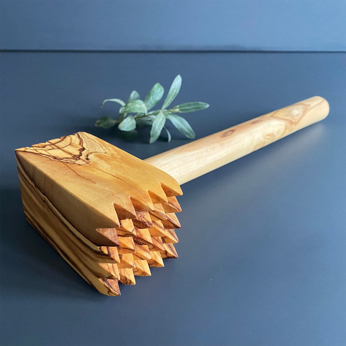 Olive Wood Meat Tenderizer, Olive Wood Meat Mallet