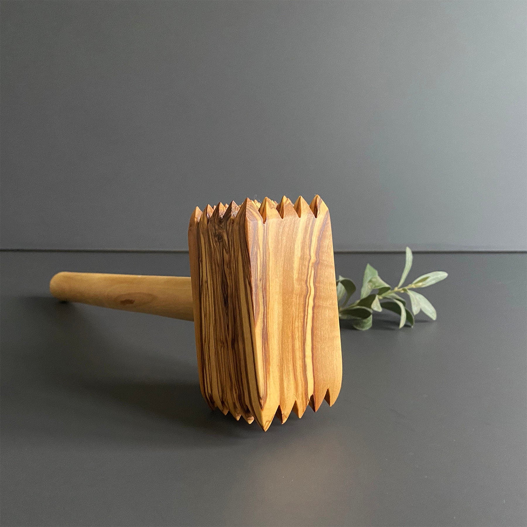 Olive Wood Meat Tenderizer, Olive Wood Meat Mallet