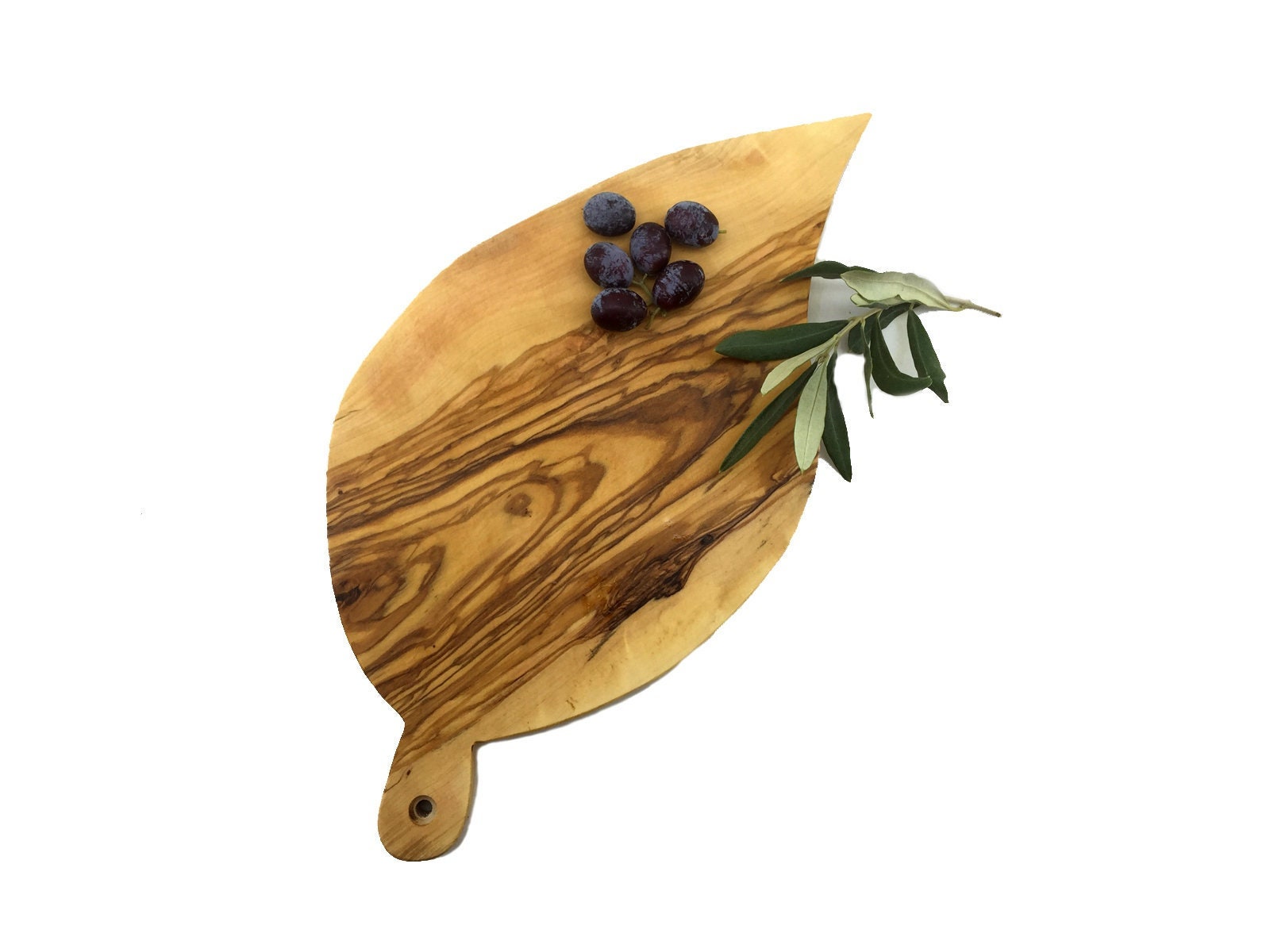 Olive Wood Board, Wooden Leaf Board, Authentic Wooden Serving Board, Natural Wood Cutting Board, High Quality Wooden Board