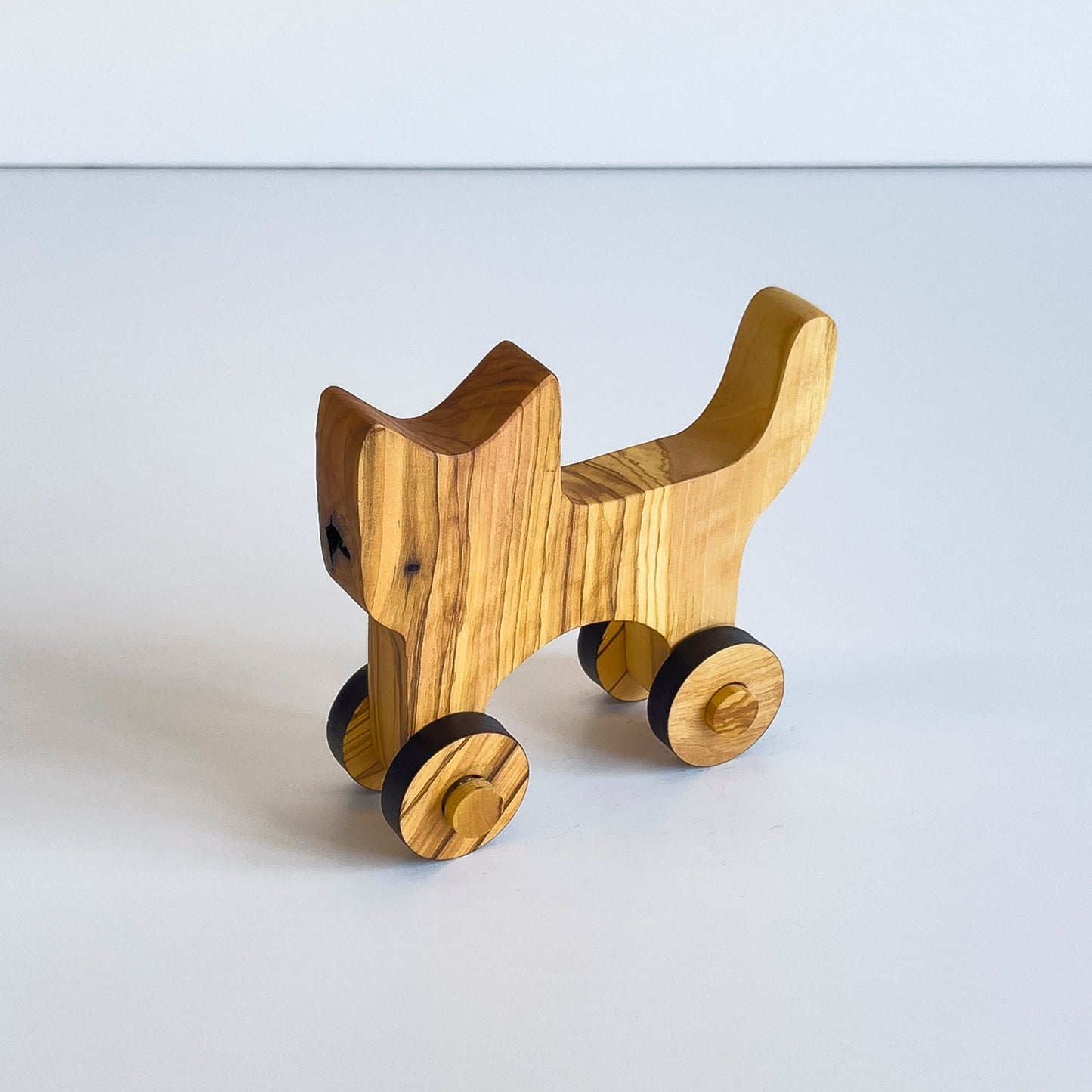 Olive Wood Toy Cat, Wooden Toy Cat, Environment Friendly Toys, Vegan Toy, Healthy Wooden Toy, Handmade Wooden Toys, Cat Toy