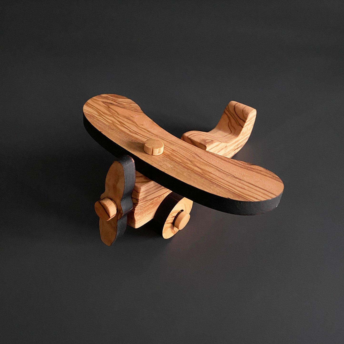 Olive Wood Toy Plane, Wooden Toy Plane, Enviroment Friendly Toy, Vegan Toy, Chemical Free Toy, Natural Wooden Toy, Safe Wooden Toys