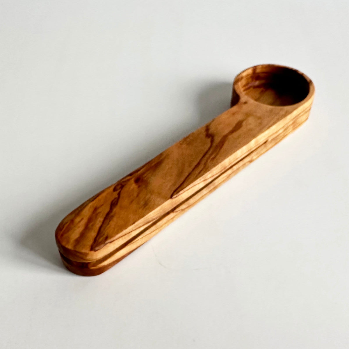 Olive wood Coffee Scoup / Bag Clip and Scoop / Gift For Coffee Lover / Coffee Scoop and Bag Sealer