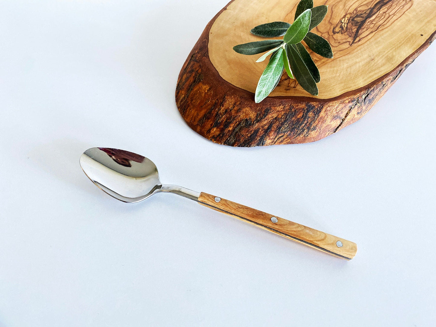 Olive Wood Cutlery, Wood Handle Stainless Steel Cutlery, Luxurious Cutlery Set, Authentic Flatware set, Stylish Wooden cutlery set