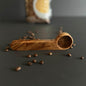 Personalized Olive Wood Coffee Scoop and Bag Clip