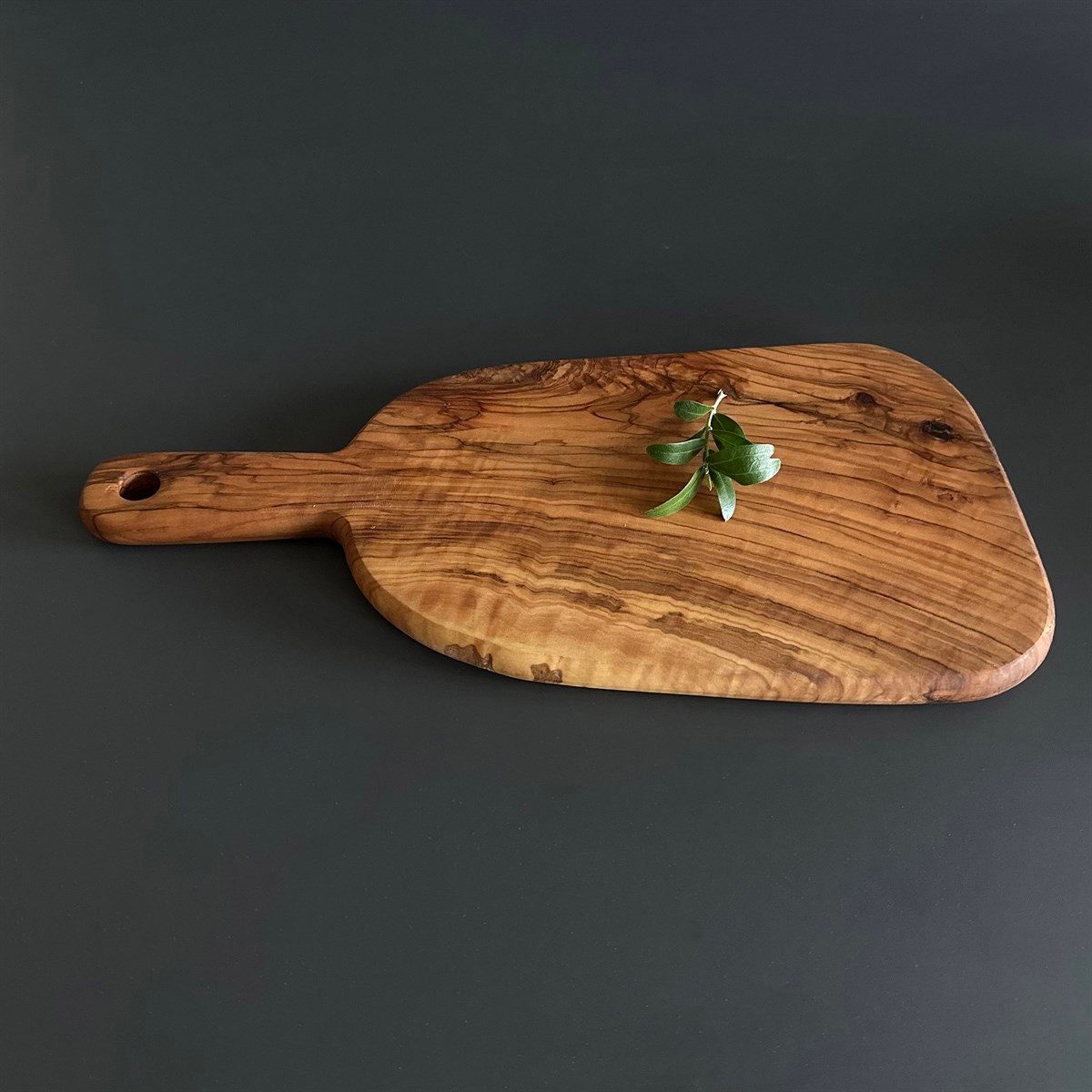 Handcrafted Olive Wood Cutting Board, Rustic and Durable Kitchen Essential