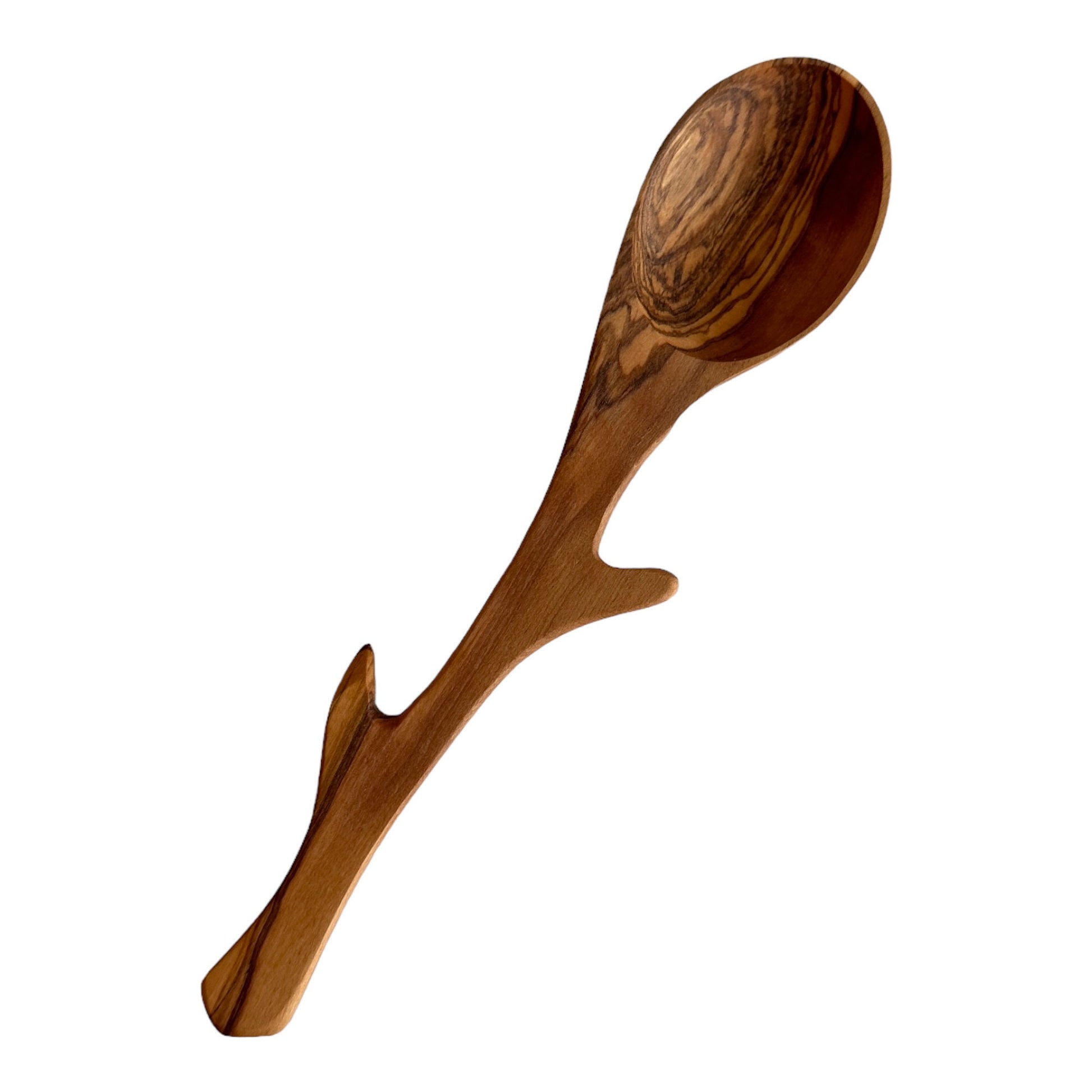 Olive Wood Cutlery Set, Wooden Stylized Spoon, Wooden Fork and Knife Set