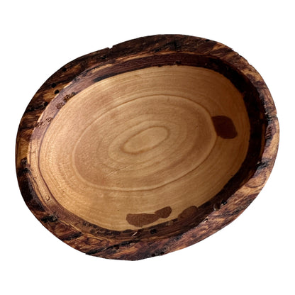 Deformed Olive Wood Rustic Mini Bowls in Bulk, Rustic Tiny Dishes