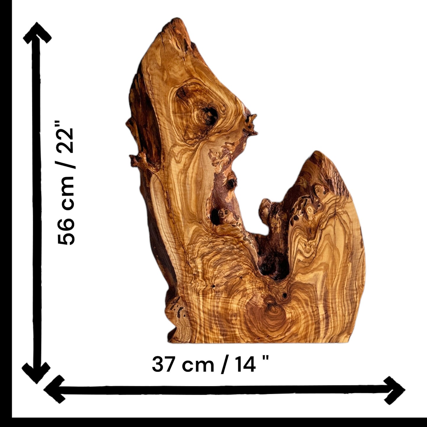 Olive Wood Live Edge Slabs, Wooden Blocks for Epoxy Resin Table