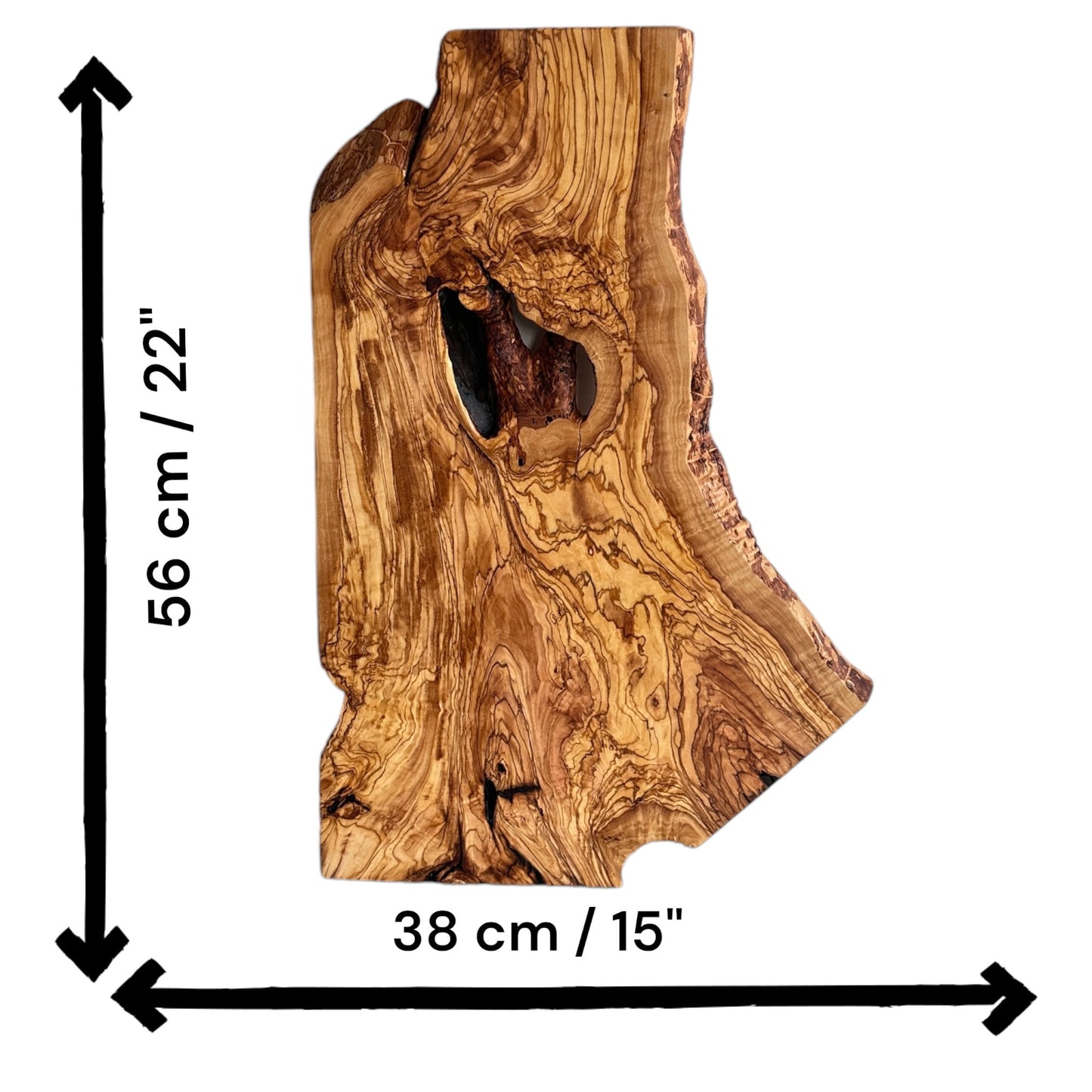 Olive Wood Live Edge Slabs, Wooden Blocks for Epoxy Resin Table