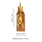 Olive Wood Oil Bottle, Handmade Olive Wood Oil Dispenser, Christmas Gift