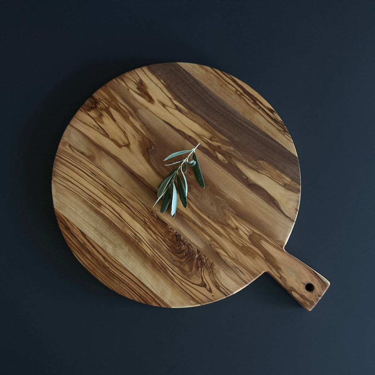 Personalized Handcrafted Olive Wood Pizza Charcuterie Cheese Board