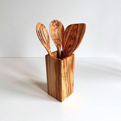 Handcrafted Olive Wood 6-Piece Kitchen Utensil Set I New Home Gift I Mother's day Gift