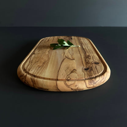 Olive Wood Oval Cheese Board