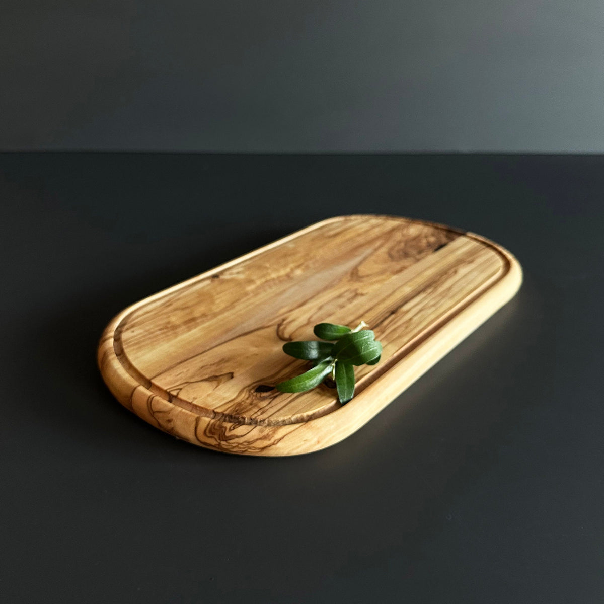 Olive Wood Oval Cheese Board