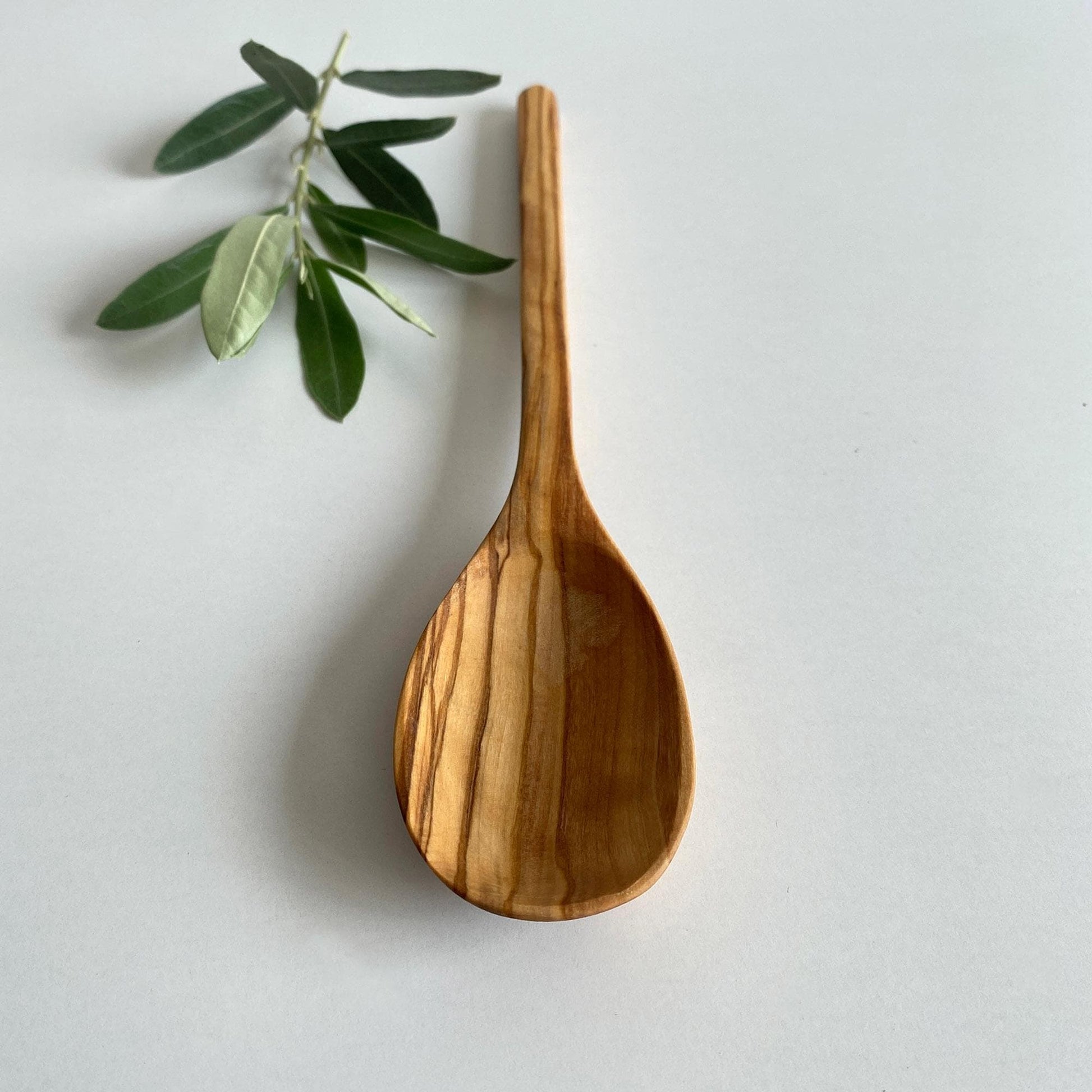 Olive Wood Coffee Spoon Set | Olive Wood Coffee Spoon | High Quality Coffee Spoons, Handmade Wooden Tea Spoon, 4.7 inches spoon