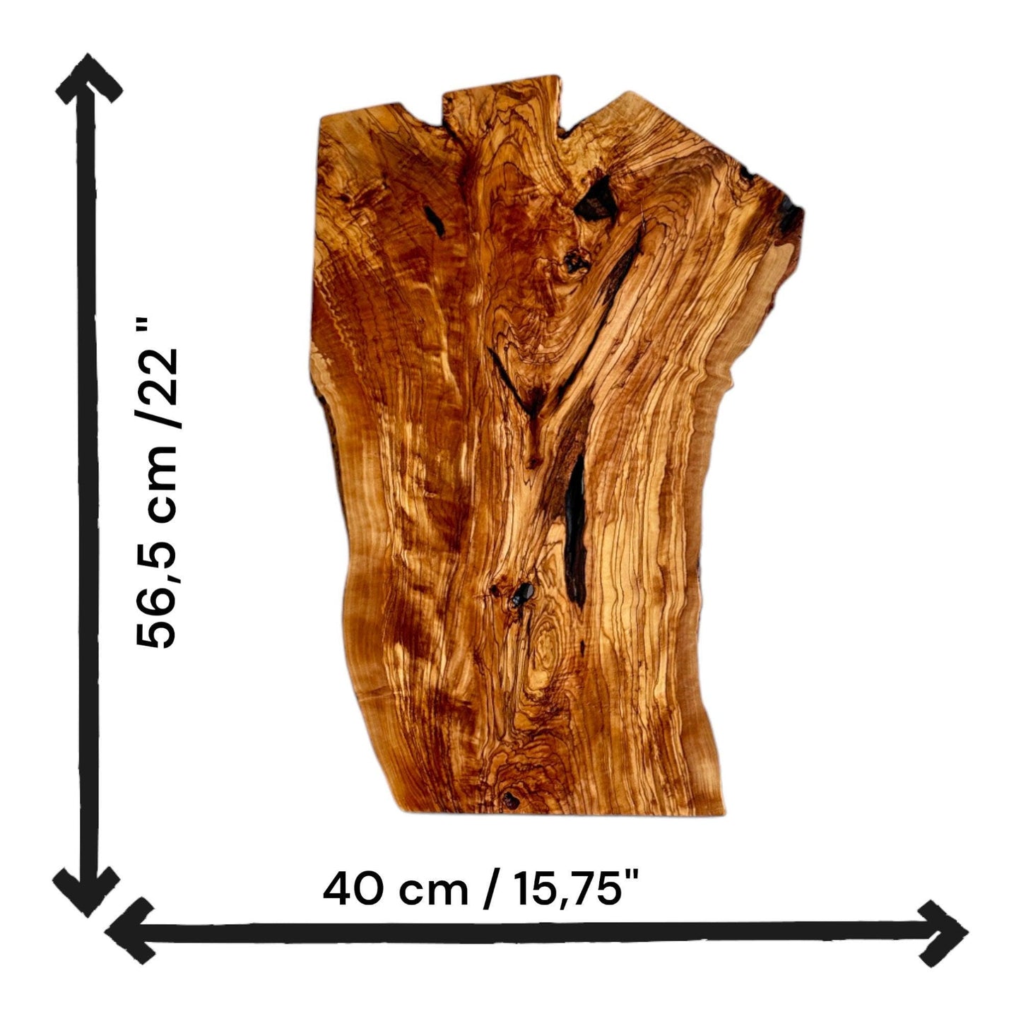 Olive Wood Live Edge Slabs, Wooden Blocks for Epoxy Resin Table