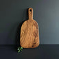 Personalized Solid Olive Wood Cutting Board, Rustic and Durable Kitchen Essential
