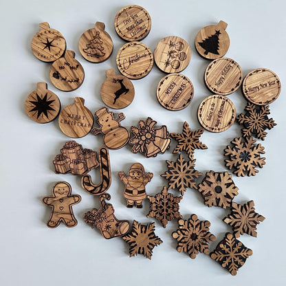 Olive Wood Magnet Display Stand – Christmas Magnet Board