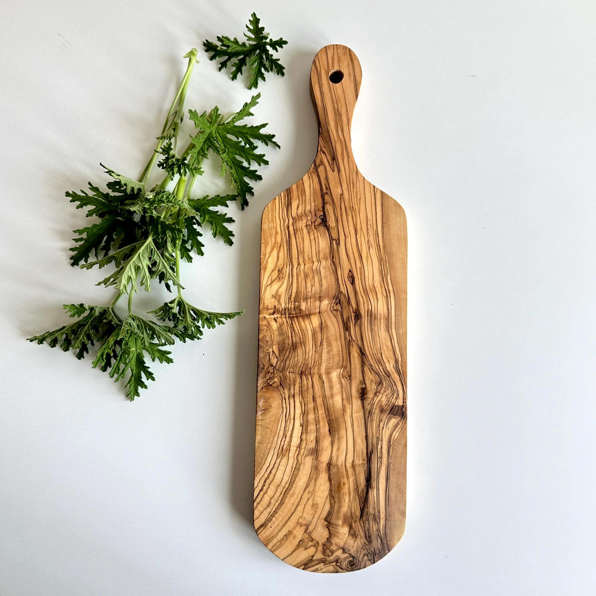Solid Olive Wood Cheese Board