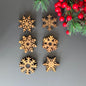 Olive Wood Magnet Display Stand – Magnet Display Board - Wooden Frame for Christmas Magnets