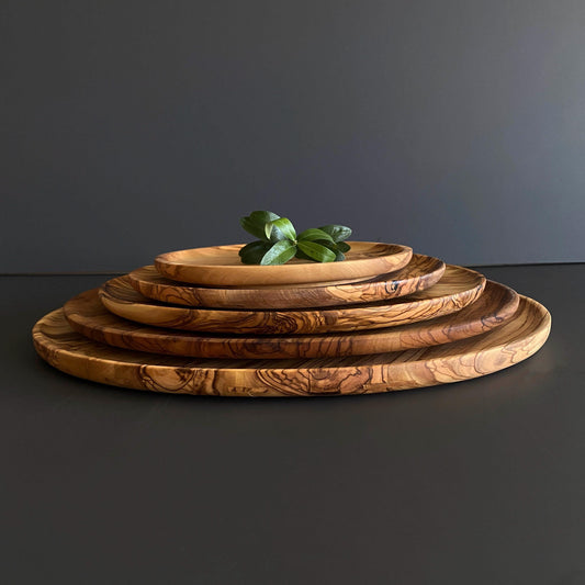 Customizable, handmade olive wood plates, Gift For Mom, Mothers Day Gifts For Mama