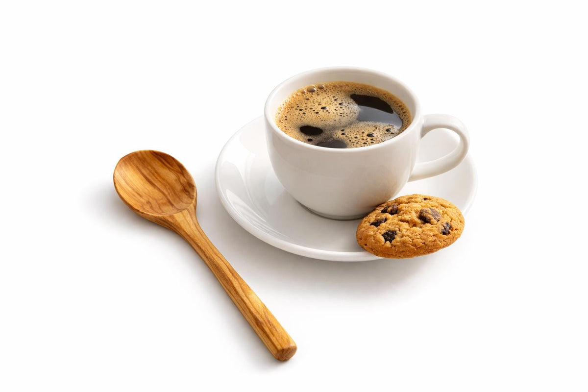 Handmade Olive Wood Coffee Spoon | Rustic Dessert Spoon