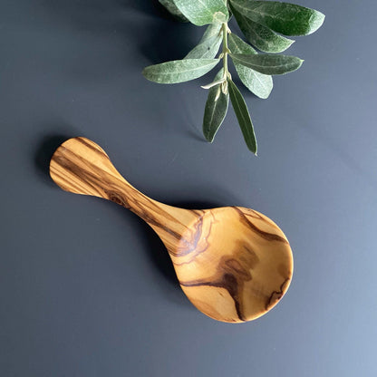 Handcrafted Olive Wood Measuring Spoon