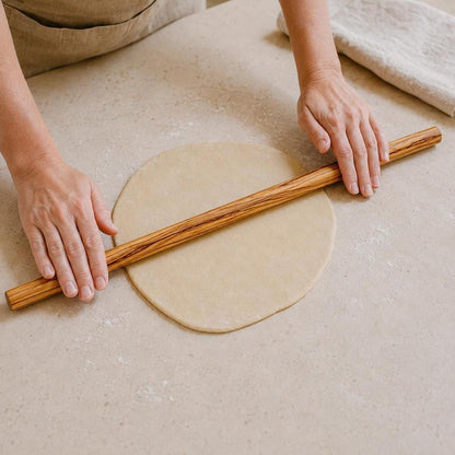 Handcrafted Olive Wood Mattarello - Handmade Rolling Pin - Unique Kitchen Utensil