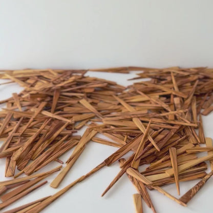 Handcrafted Olive Wood Tea Stirring Stick - Rustic Wooden Stirrer - coffee stirrer