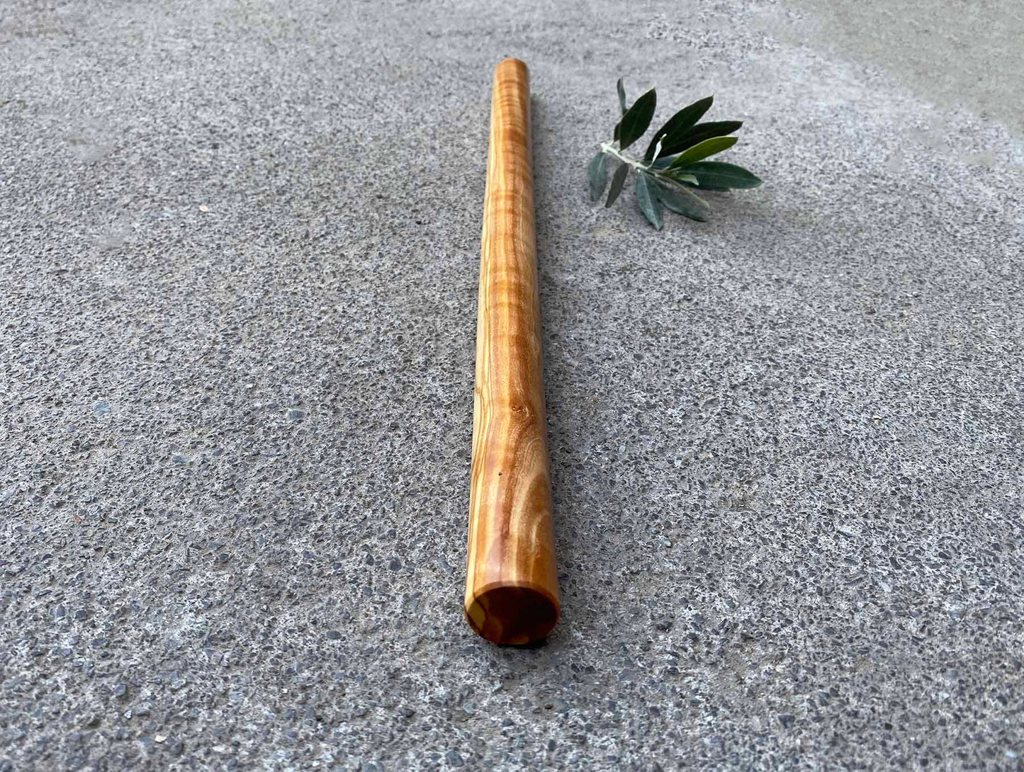 Olive Wood Rolling Pin, Wooden Turkish Oklava